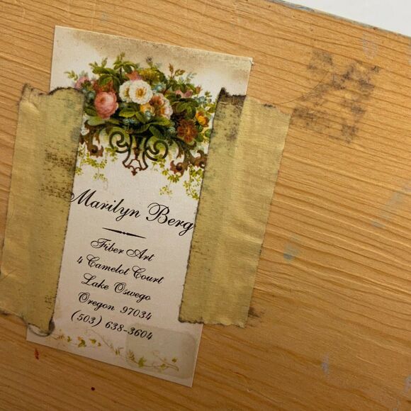 Marilyn Berg Handmade Decorative Beautiful Red Hat Lady Fiber Art Statue - Picture 7 of 11